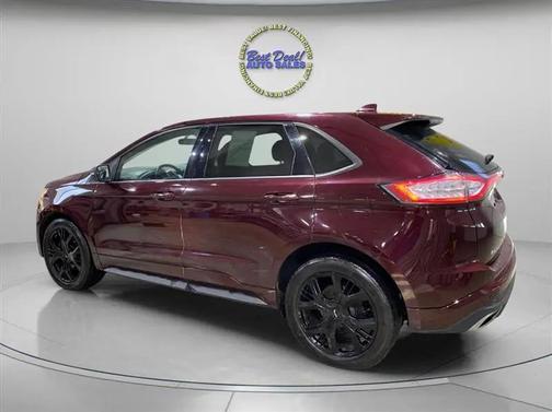 Maroon 2018 Ford Edge Sport