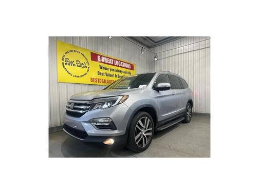 Modern Steel Metallic 2016 Honda Pilot Elite