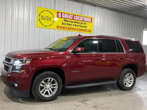 Maroon 2019 Chevrolet Tahoe LT