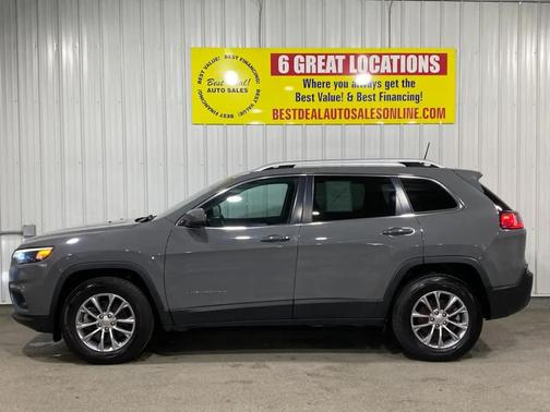 Gray 2021 Jeep Cherokee Latitude Lux