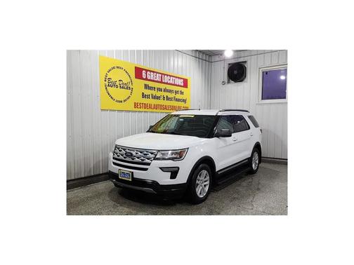 Oxford White 2018 Ford Explorer XLT