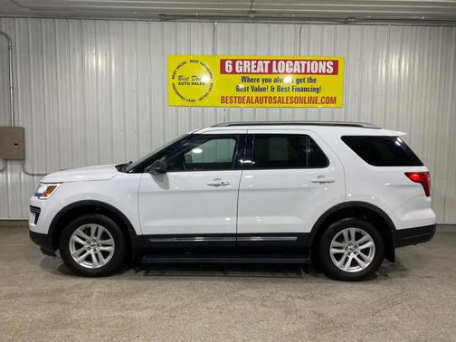 Oxford White 2018 Ford Explorer XLT