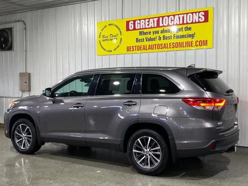 Predawn Gray Mica 2019 Toyota Highlander XLE