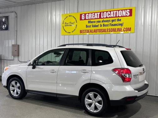 Satin White Pearl 2015 Subaru Forester 2.5i Premium