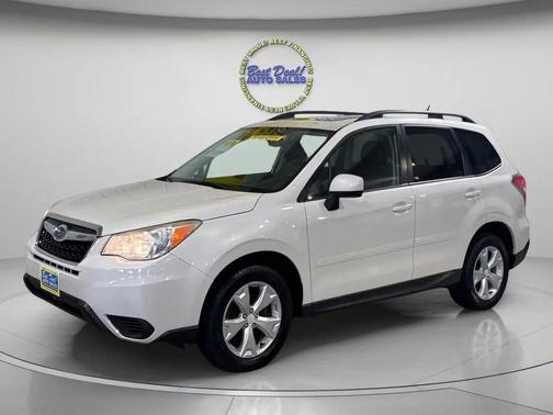 Satin White Pearl 2015 Subaru Forester 2.5i Premium