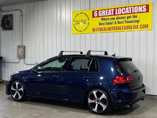 Night Blue Metallic 2017 Volkswagen Golf GTI 2.0T S 4-Door