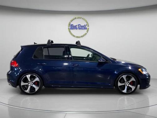 Night Blue Metallic 2017 Volkswagen Golf GTI 2.0T S 4-Door