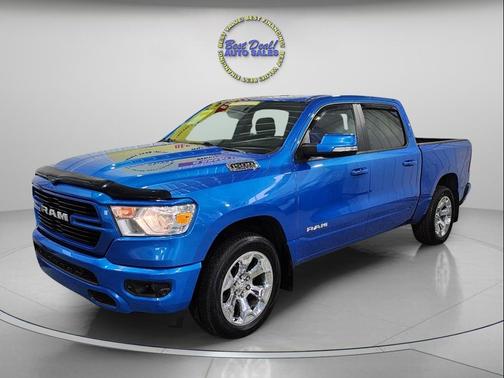 Hydro Blue Pearlcoat 2020 RAM 1500 Big Horn/Lone Star