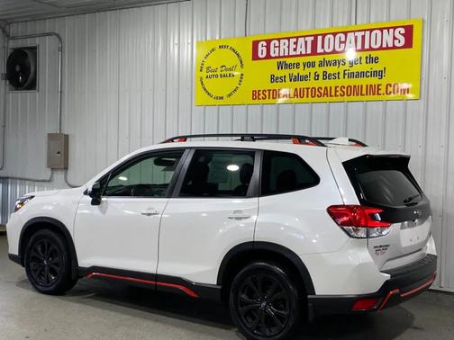 Crystal White Pearl 2020 Subaru Forester Sport