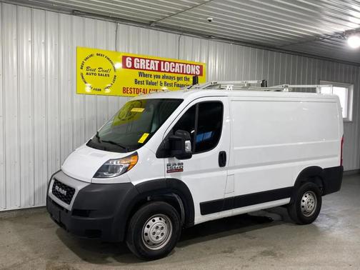 Bright White Clearcoat 2022 RAM ProMaster 1500 Low Roof