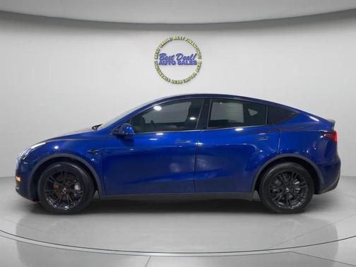 Deep Blue Metallic 2020 Tesla Model Y Long Range Dual Motor All-Wheel Drive
