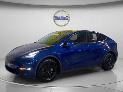 Deep Blue Metallic 2020 Tesla Model Y Long Range Dual Motor All-Wheel Drive