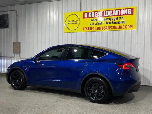 Deep Blue Metallic 2020 Tesla Model Y Long Range Dual Motor All-Wheel Drive