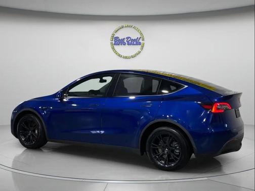 Deep Blue Metallic 2020 Tesla Model Y Long Range Dual Motor All-Wheel Drive