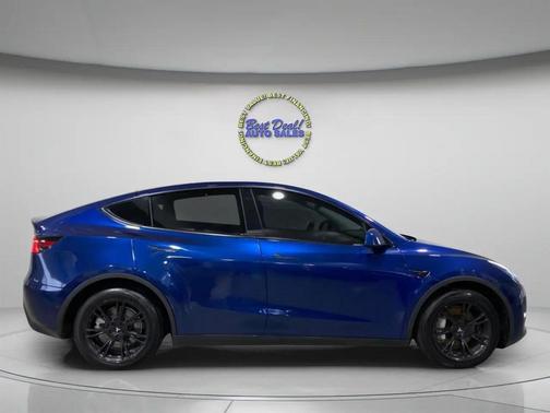 Deep Blue Metallic 2020 Tesla Model Y Long Range Dual Motor All-Wheel Drive