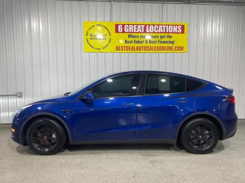 Deep Blue Metallic 2020 Tesla Model Y Long Range Dual Motor All-Wheel Drive