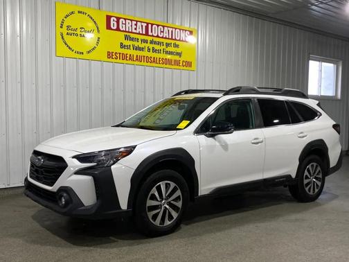 Crystal White Pearl 2024 Subaru Outback Premium