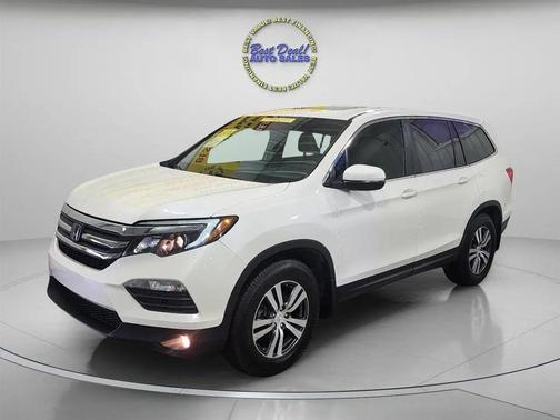 White Diamond Pearl 2017 Honda Pilot EX-L