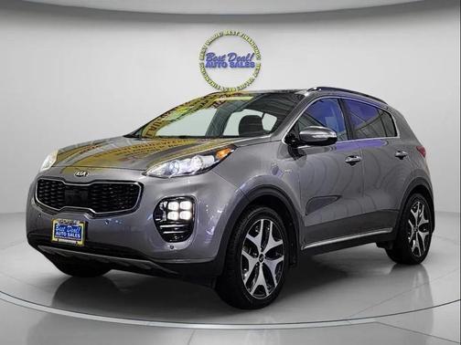 Mineral Silver 2018 Kia Sportage SX Turbo