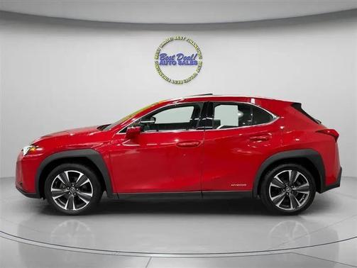 Red 2019 Lexus UX 250h Luxury