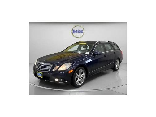 Blue 2011 Mercedes-Benz E-Class E 350 4MATIC