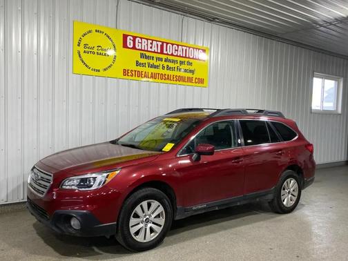 Venetian Red Pearl 2017 Subaru Outback 2.5i Premium