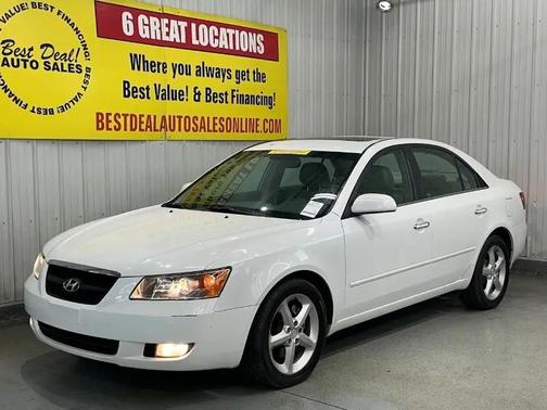 White 2006 Hyundai SONATA GLS