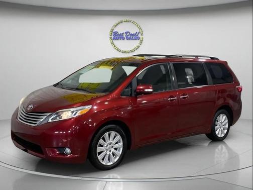Salsa Red Pearl 2017 Toyota Sienna Limited
