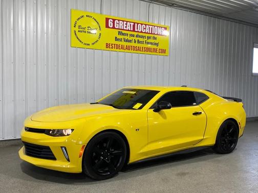 Bright Yellow 2017 Chevrolet Camaro 1LT