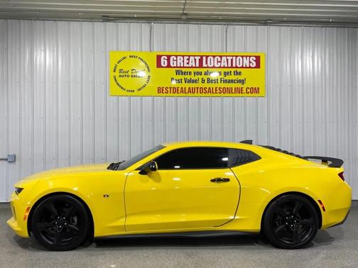 Bright Yellow 2017 Chevrolet Camaro 1LT