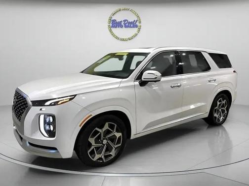 Hyper White 2021 Hyundai PALISADE Calligraphy