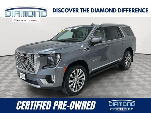 Satin Steel Metallic 2022 GMC Yukon Denali