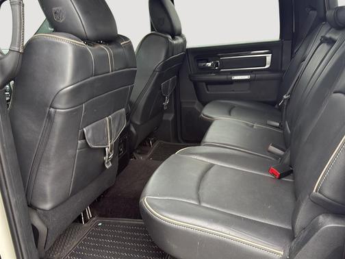 Pearl White 2017 RAM 1500 Limited Crew Cab 4x4 5'7' Box