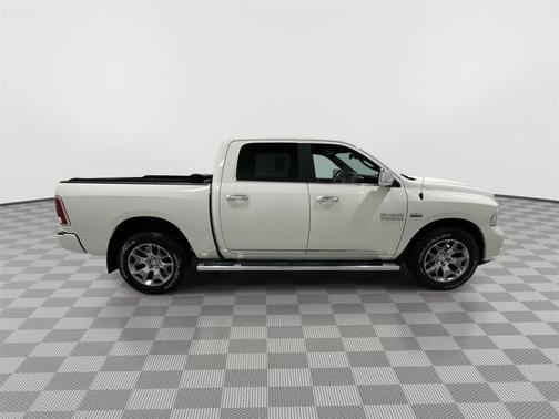 Pearl White 2017 RAM 1500 Limited Crew Cab 4x4 5'7' Box