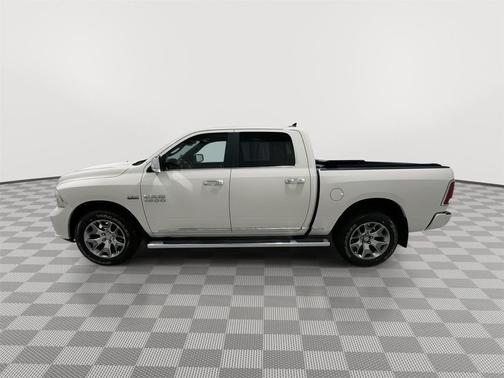 Pearl White 2017 RAM 1500 Limited Crew Cab 4x4 5'7' Box