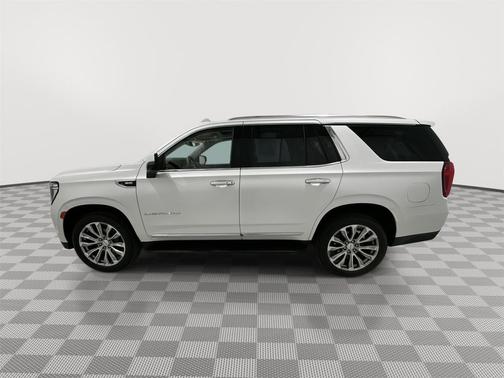 White Frost Tricoat 2021 GMC Yukon Denali