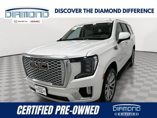 White Frost Tricoat 2021 GMC Yukon Denali