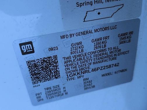 2023 GMC Acadia AWD SLE