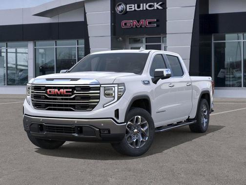 Summit White 2026 GMC Sierra 1500 SLT