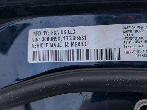 2024 RAM 2500 Big Horn Crew Cab 4x4 6'4' Box