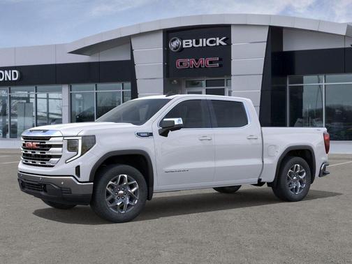 Summit White 2026 GMC Sierra 1500 SLE