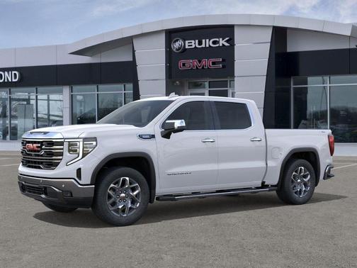 Summit White 2026 GMC Sierra 1500 SLT