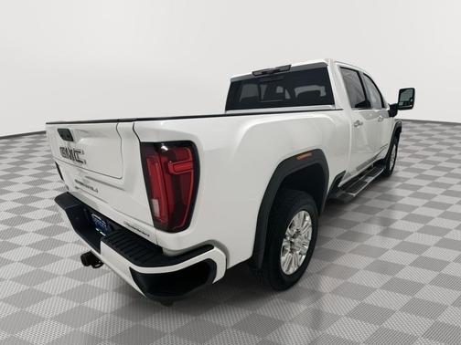 White Frost Tricoat 2021 GMC Sierra 3500 Denali