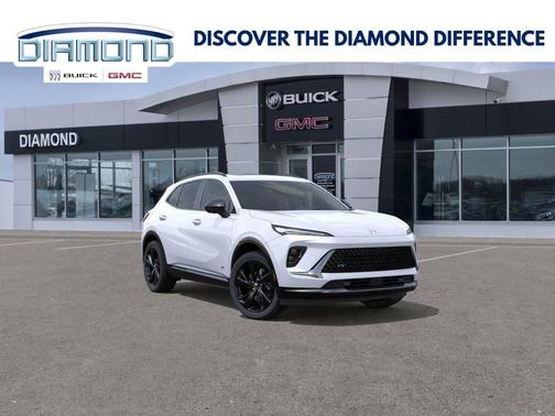 Iridescent White Tricoat 2026 Buick Envision Sport Touring AWD