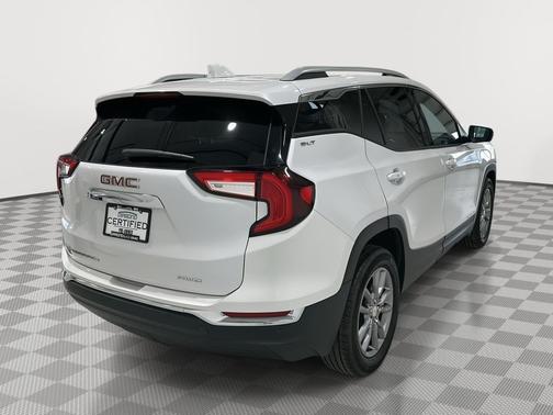 White Frost Tricoat 2024 GMC Terrain SLT