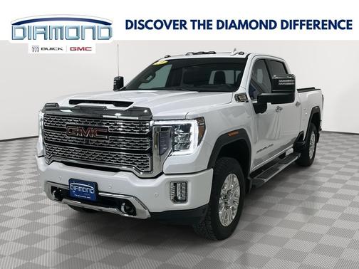 White Frost Tricoat 2021 GMC Sierra 2500 Denali