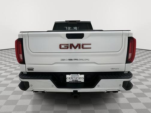 White Frost Tricoat 2021 GMC Sierra 1500 SLT