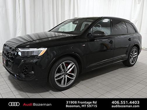 Black 2026 Audi Q7 55 Premium