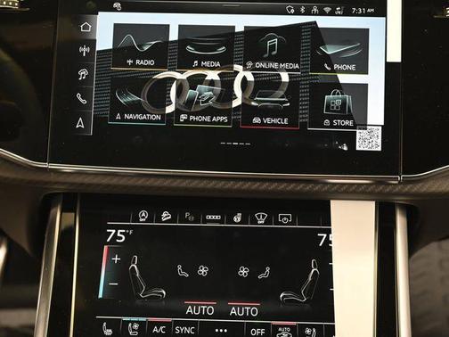 Red 2026 Audi Q7 55 Prestige