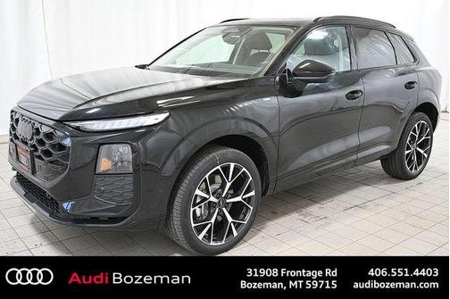 Black 2026 Audi Q3 S line